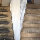 Before and After Cleaning Really Dirty Stairs