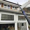 Gutter Cleaning Using Gutter Vac